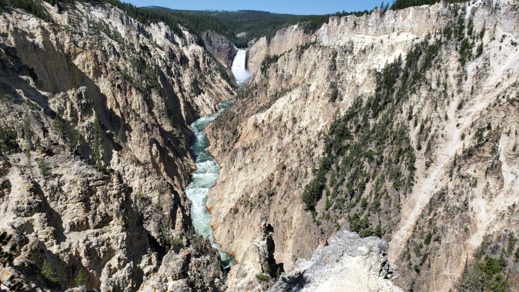 View of the Lower Falls