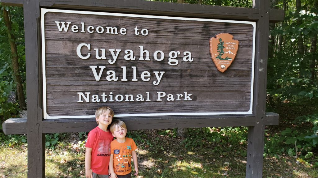 Cuyahoga Valley National Park Sign