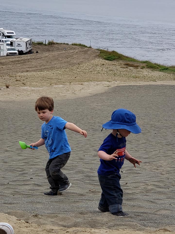 Anchorage Sand Dune at Kincaid Park