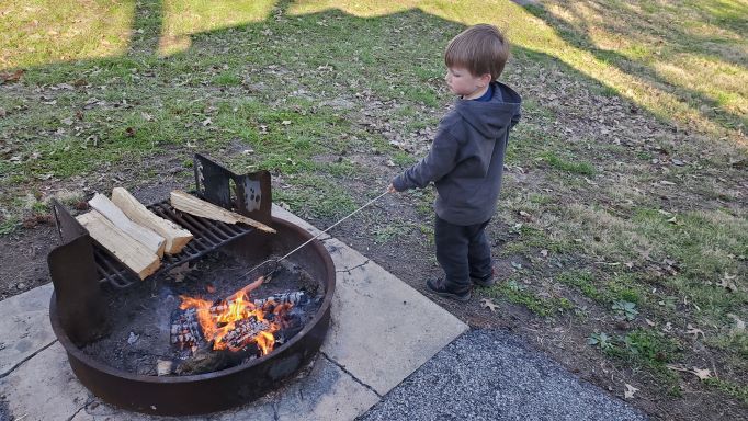 McNair Campground Campfire