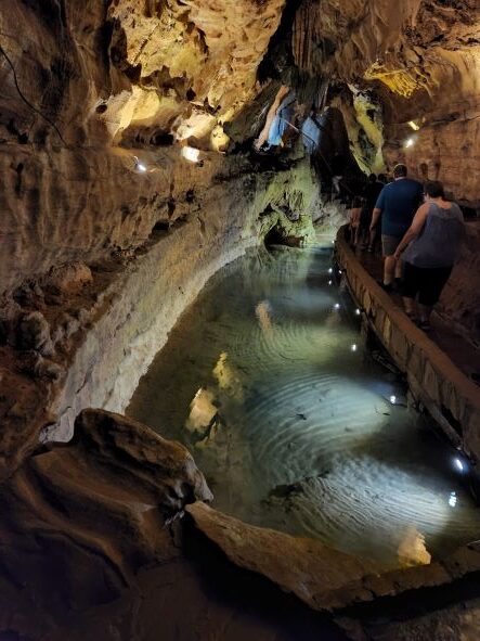 Kentucky Down Under Zoo cave stream