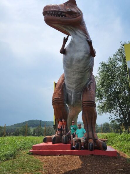 Dinosaur World life sized T-Rex