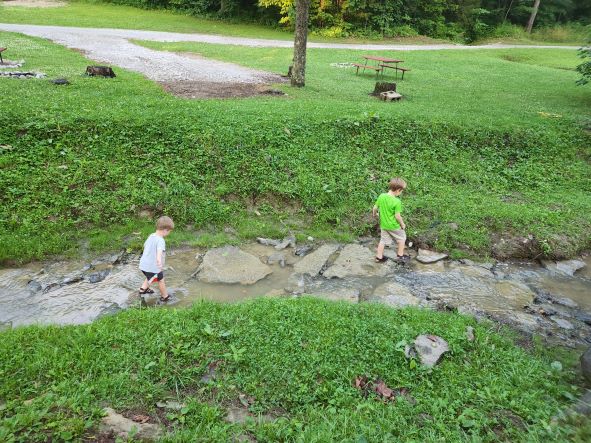 Three Springs Campground creek