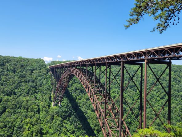 The Lower Overlook New River Gorge National Park