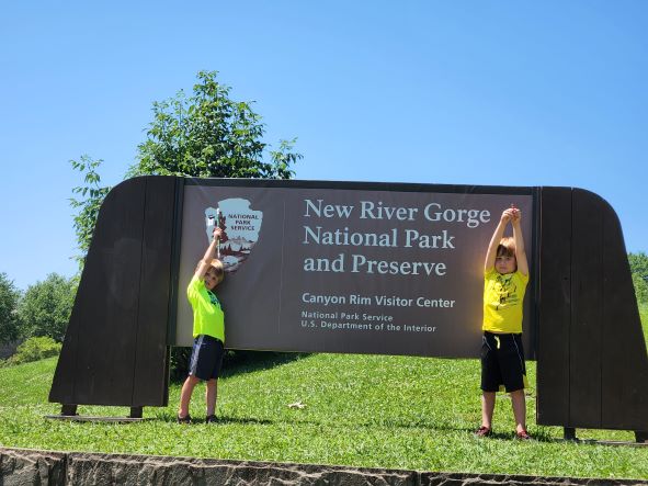 New River Gorge National Park Sign