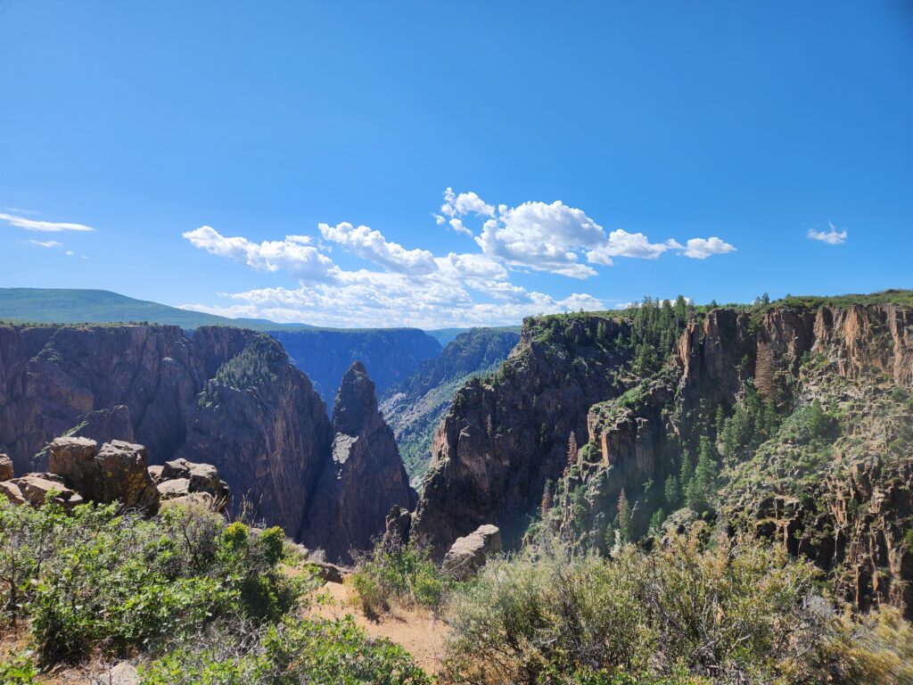 Beauty of Black Canyon of the Gunnison National Park