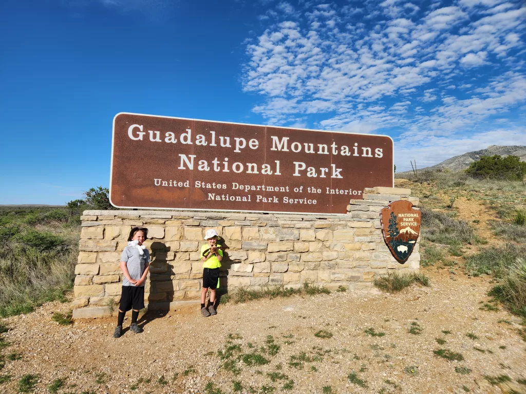 Trying not to Melt at Guadalupe Mountains National Park