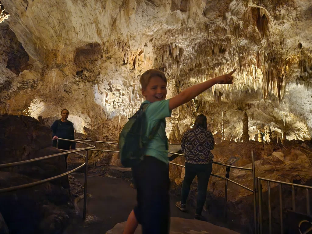 Inside Carlsbad Caverns